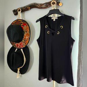 MICHAEL KORS POPOVER BLOUSE